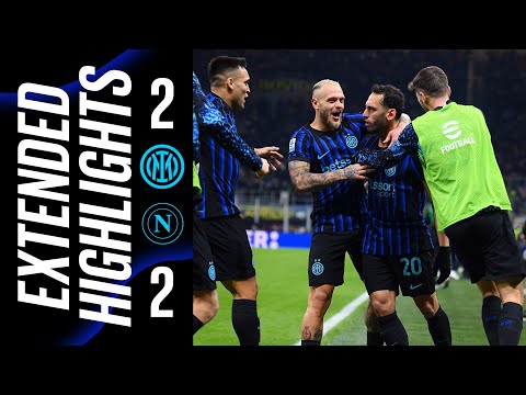 DIMARCO AND CALHANOGLU ON TARGET IN THE TOP CLASH 😎 | INTER 2-2 NAPOLI | EXTENDED HIGHLIGHTS 📺