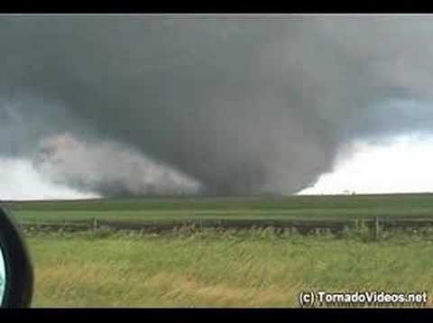 INCREDIBLE TORNADO VIDEO - Manchester, SD F-4 Wedge!!