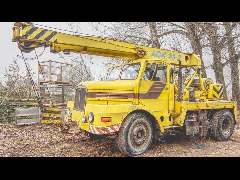 Ich hab mir einen alten DDR Kran gekauft, einen ADK 63-2