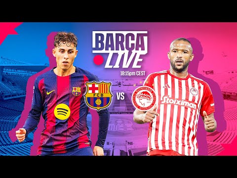 🔴 BARÇA LIVE | FC BARCELONA vs OLYMPIAKOS | UEFA CHAMPIONS LEAGUE 25/26 🏆