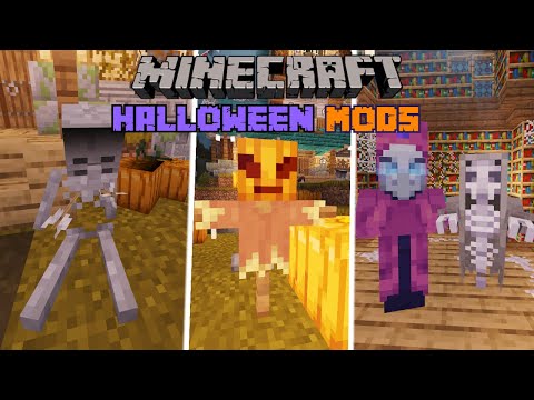 Hi i'm Ian! - Top 10 Spooky Minecraft Mods for Halloween! (2021)