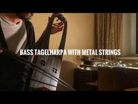 Bass Tagelharpa with metal strings