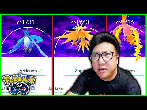 Guaranteed Dark Skies Background for Dynamax Articuno, Zapdos & Moltres? - Pokemon GO Dark Skies