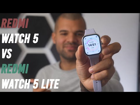 Xiaomi Redmi Watch 5 vs. Redmi Watch 5 Lite – Smartwatch-Vergleich!