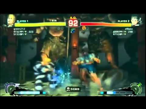 Super Street Fighter IV AE2012 - Momochi (Cody) Vs Uryo (Sakura)