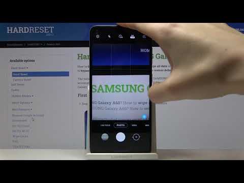 How to Use Camera Grid Lines in SAMSUNG Galaxy A60 – Use Orientation Lines