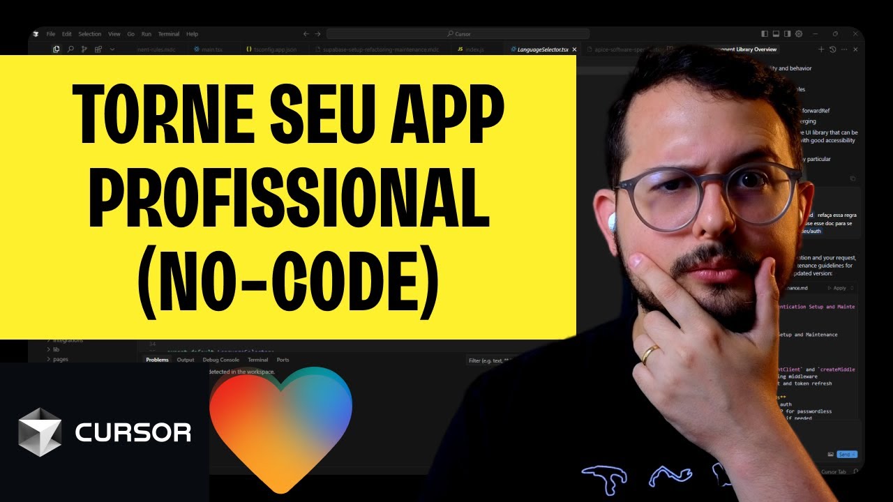 Seu App no Próximo Nível Do Lovable ao Cursor de Forma Simples!   Do Zero ao App com IA 101
