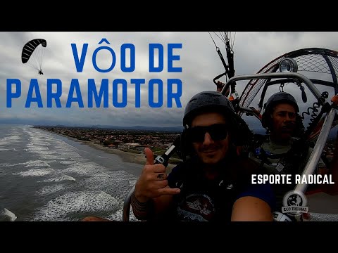 Vôo de Paramotor e Paratrike em Peruíbe/Itanhaém #voo #paramotor