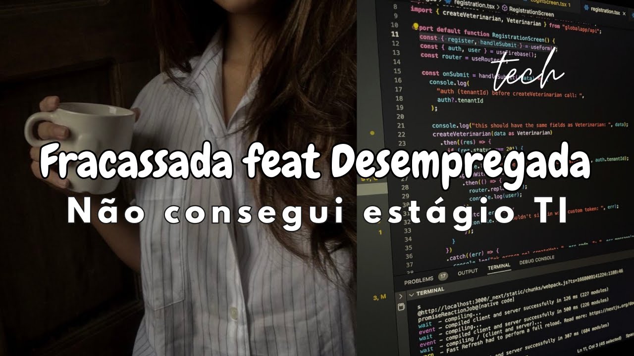 Larguei o emprego para procurar estagio em programação e fiquei desempregada - o que aprendi