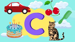 Words That Start with C| Words That Start with Letter C for Toddlers | Kids Learning Videos