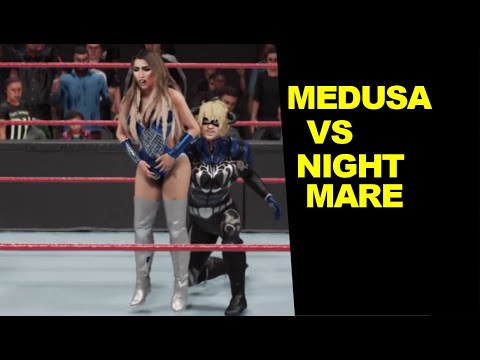 WWE 2K19 Medusa vs Nightmare - Knockout Match