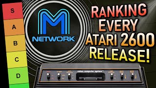 The ULTIMATE M Network/Atari 2600 Tier List - ALL RELEASED GAMES RANKED