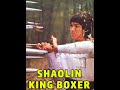 Old Kung Fu Shaolin King Boxer