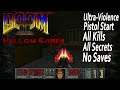 Map 05 The Waste Tunnels Doom II Hell On Earth  (Ultra-Violence 100%)