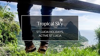preview picture of video 'St Lucia Holidays, Active St Lucia, Tropical Sky HD'
