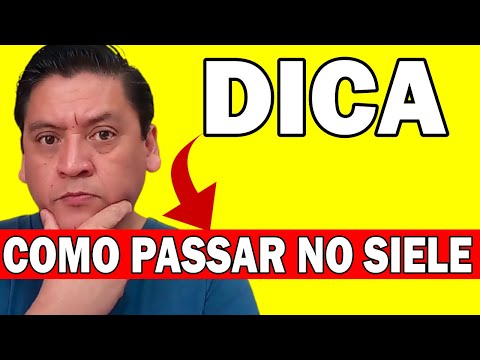 ✅ DICA PARA PASSAR NO SIELE  [TÉCNICA DA INSERÇÃO]