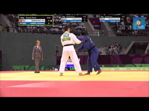 Guillaume Elmont vs Ciril Grossklaus European games Baku 2015