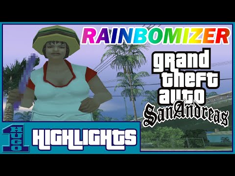 GTA Speedrun Fails and Funny Moments #66 - GTA San Andreas Rainbomizer Highlights