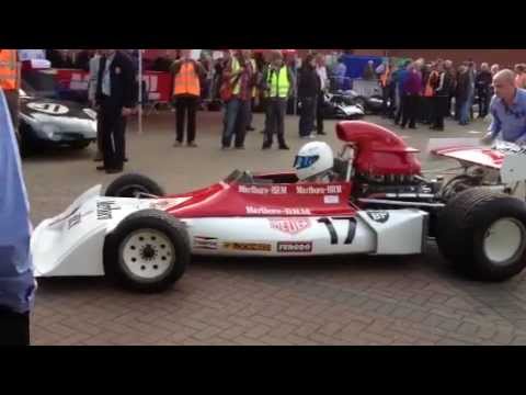 BRM day BRM P160 leaving paddock
