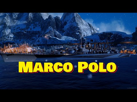 Meet The Marco Polo! Tier 8 Italian Battleship (World of Warships Legends)