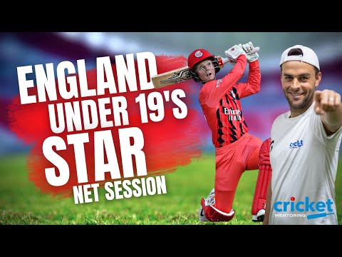 England U19 George Bell | Net Session with Scolls