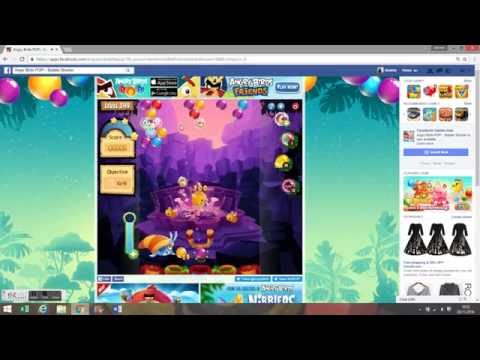 Angry Birds POP! on Facebook - Level 149 Walkthrough