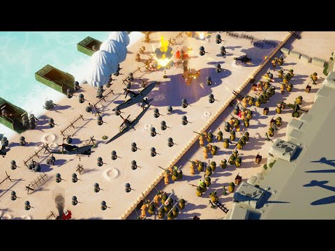 This NEW D-DAY Battle Simulator is BRUTAL! - Northend: Tower Defense