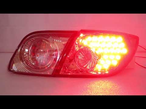 Smoke LED Taillights Pair for MAZDA 3 5-door Hatchback / Wagon