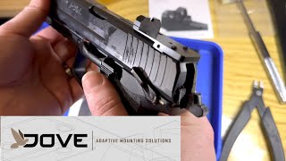 Mounting a Red Dot on a Non-Optics Cut Slide Ft. @Dove Mounts