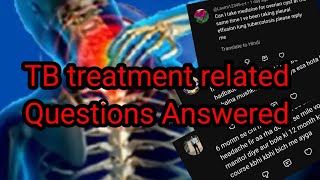 TB treatment related Questions Answered| TB Survivor| TB Awareness| Colours of life. 
