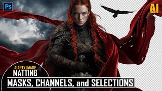 Masks, Channels, and Selections