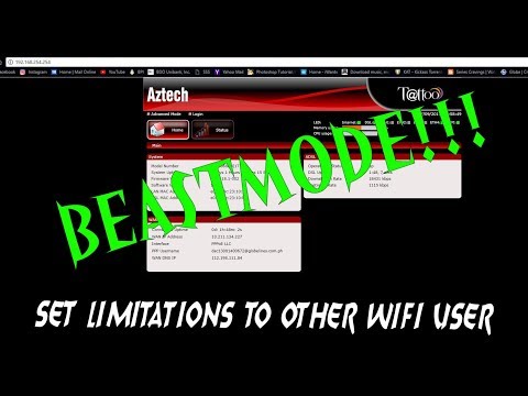 HOW TO LIMIT YOUR GLOBE WIFI SPEED TO OTHER USERS - AZTECH