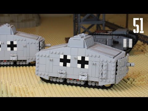 LEGO Battlefield 1: Building The Battle of the Sinai Desert: EP51 - ARMORED TRAIN & A7V Tanks DONE!