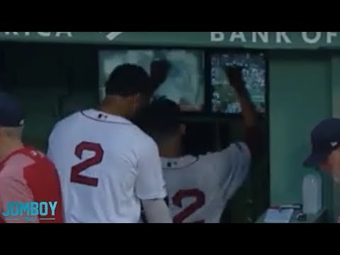 Rick Porcello punches and breaks two TV screens, a breakdown