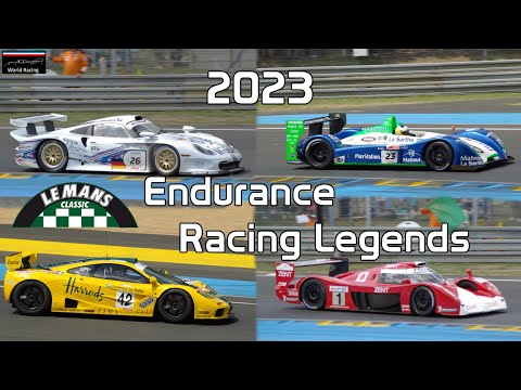 Le Mans Classic 2023 Endurance Racing Legends Incredible sound of Cars From the 1990s and 2000s !