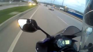 YAMAHA YZF R25 TOP SPEED