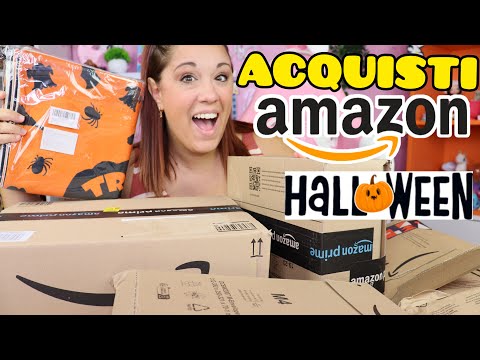 Apro PACCHI da AMAZON con ACQUISTI di HALLOWEEN!