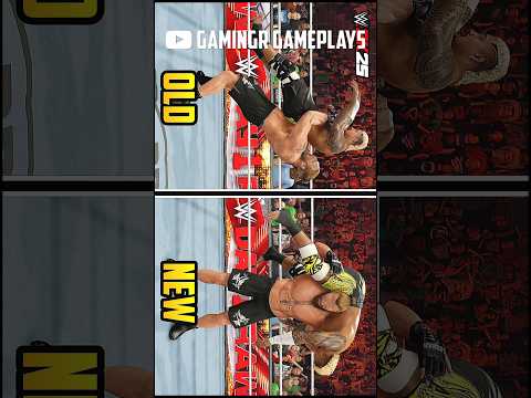 45 OLD vs NEW Finishers in WWE 2K25! #wwe2k25 #wwe #gaming