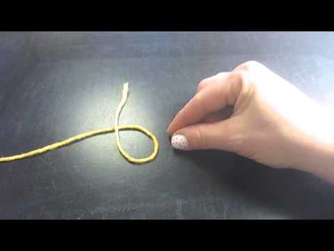 Lepolan koulu virkkaa: Aloitussilmukka