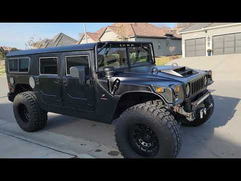 Hummer h1 12v cummins walk around