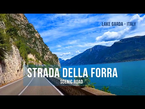Die berühmte Straße Strada della Forra und das Panorama in Richtung Gardasee_ kurz gesagt