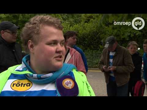 Supporters De Graafschap al in de rij voor kaarten