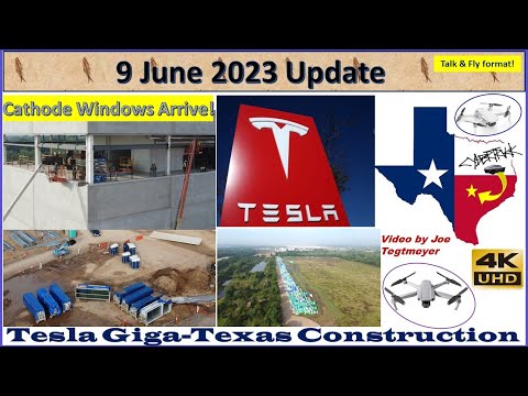 South Footings, Trumpf Truebend Delivery & Megapack Progress! 9 June 2023 Giga Texas Update(07:45AM)