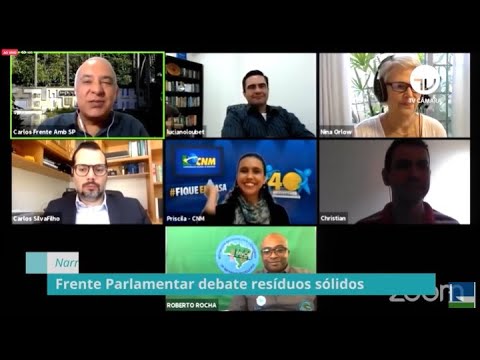 Frente Ambientalista debate resíduos sólidos - 28/07/20