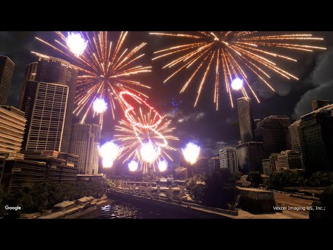 Start Of Something Wonderful - Mothers Day - Melbourne Fireworks #fwsim #cinematic #moving