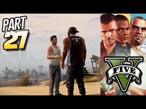 Grand Theft Auto 5 Gameplay Walkthrough Part 27 - SMOKING A JOINT (GTA 5 on Xbox 360/PS3)