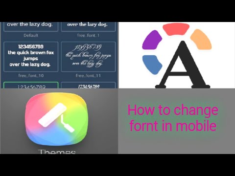 How to change font in mobile 📱📱📱📱📱