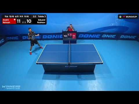 15:55 Andrii Rehush - Eduard Rubtsov 03.09.2023 TT Euro.Cup  Ukraine Master. TABLE 3