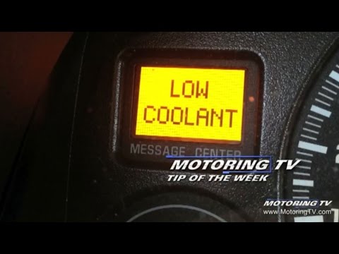 Tip of the Week: Low coolant