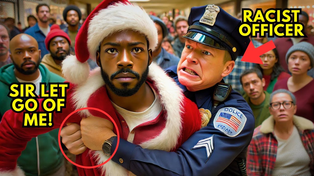 Racist Officer Gets Taught Lesson By Black Santa